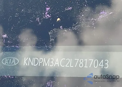 2020 Kia Sportage Lx z USA, uszkodzony, nr VIN KNDPM3AC2L7817043